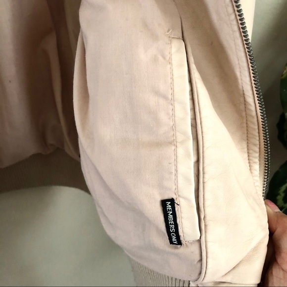 Members Only Leather Jacket - Picture 4 of 8